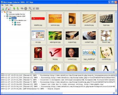 Web Image Collector 2006 1.5 screenshot