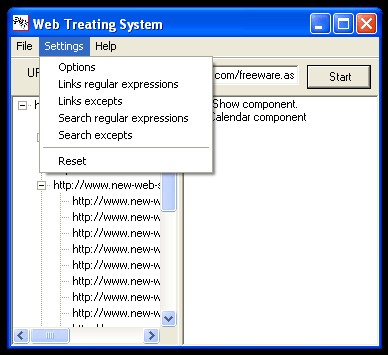 Web Treating System 1.x screenshot