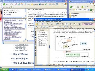 WebCab Portfolio (J2SE Edition) 5.0 screenshot