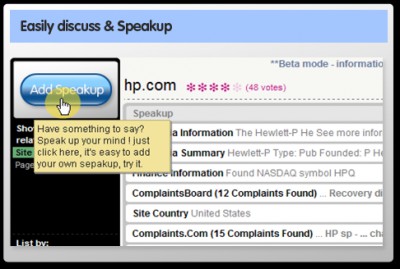 WebSpeakup 1.2 screenshot