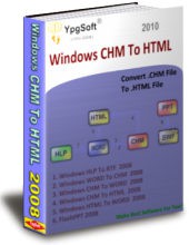 Windows CHM To HTML 2010 7.0 screenshot