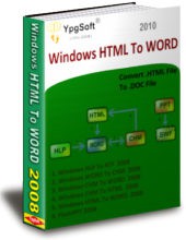 Windows HTML To WORD 2010 7.0 screenshot