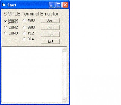 Windows Std Serial Comm Lib for dBase 7.0 screenshot