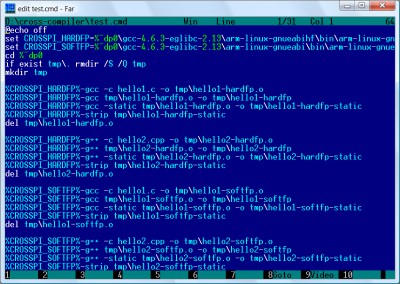 Windows-to-RaspberryPi Cross-Compiler 1.0 screenshot
