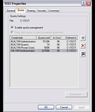WinQuota Pro - Disk Quota Utility 4.5.10 screenshot