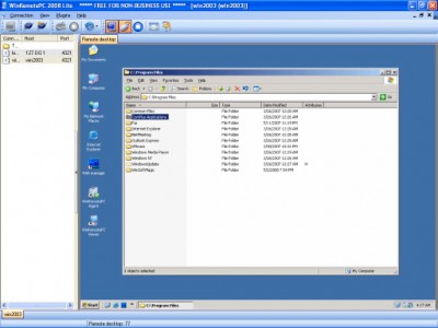WinRemotePC Lite 2009.r2 screenshot