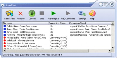 WMAConvert - convert DRM Files 7.1.2 screenshot