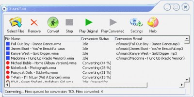 WMAConvert Platinum 7.1.2 screenshot