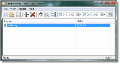 WMS Log Storage 6.4 screenshot