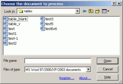 Word2html LT 1.12 screenshot