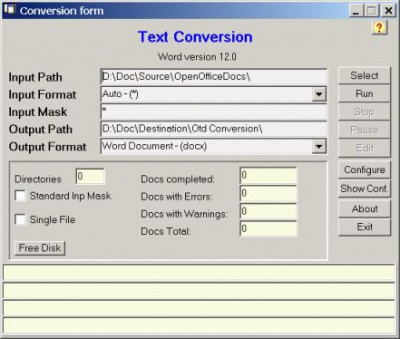 WordConvs 1.0.2.10 screenshot