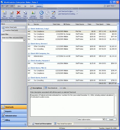 WorkCentrics for Microsoft Office 3.3.1311 screenshot