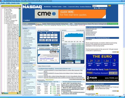 World Securities Stock Info Reader 2.8.1 screenshot