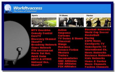 WORLD TV ACCESS 2011.00216 screenshot