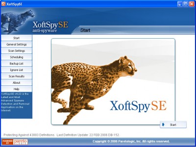 XoftSpySE 4.22 screenshot