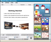 XSoft MPEG to DVD Converter 1.7 screenshot