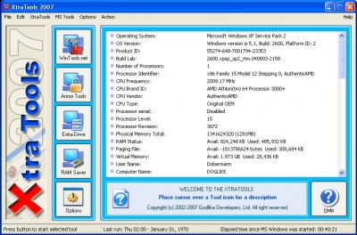 XtraTools 2007 9.0 screenshot