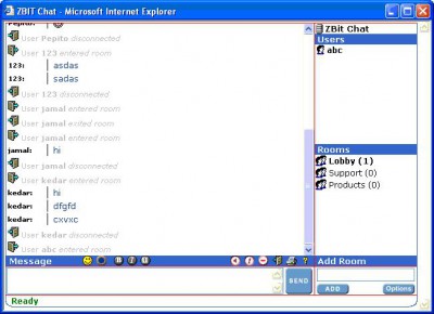 Zbit J-Chat Pro 3.0 screenshot