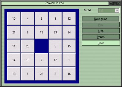 Zenwaw Puzzle 1.00 screenshot