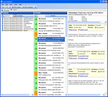 Zeta Helpdesk 1.0 screenshot