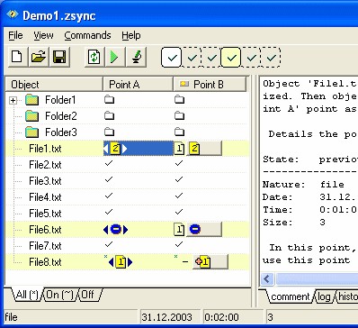ZSKSoft Synchronizer 2.2 screenshot