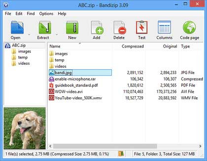 Archiving software that can be used with WinZip, 7-Zip, WinRAR and ot…