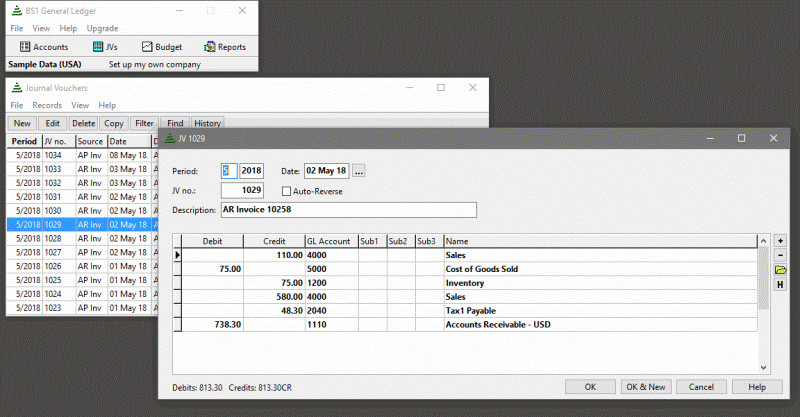 ledger accounting software free download