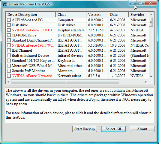 Extract drivers from hard disk and back them up. Бесплатно. corrupt