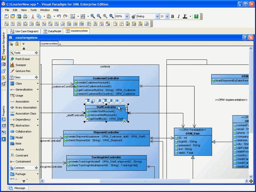 Visual Paradigm for UML Professional 7.2 review and download