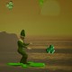 3D Shamrock Surfing Leprechaun