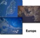 From Space to Earth - Europe Screen Saver