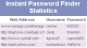 Instant Password Finder