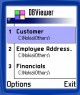 Mobile Database Viewer(Access,xls,Oracle)for S60
