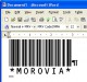 Morovia Code 39 Barcode Fontware