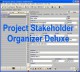 Project Stakeholder Organizer Deluxe