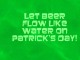 River Of Beer Patricks Wallpaper