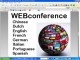 WEBconferenceware in 8 languages